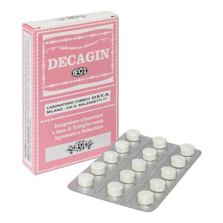 Deca Decagin Integratore Alimentare Menopausa Trifoglio Rosso 15 Compresse