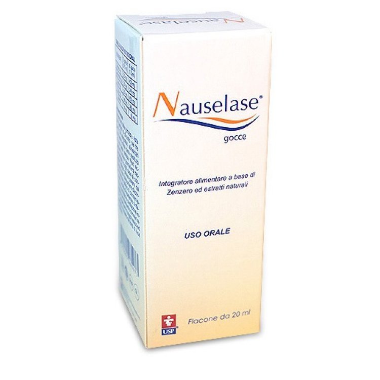 Nauselase Gocce Integratore Antinausea a base di Zenzero e Camomilla 20ml