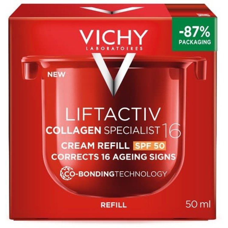 Vichy Liftactiv Collagen Specialist 16 Ricarica Crema Viso SPF50  - Refill crema viso antirughe - 50 ml