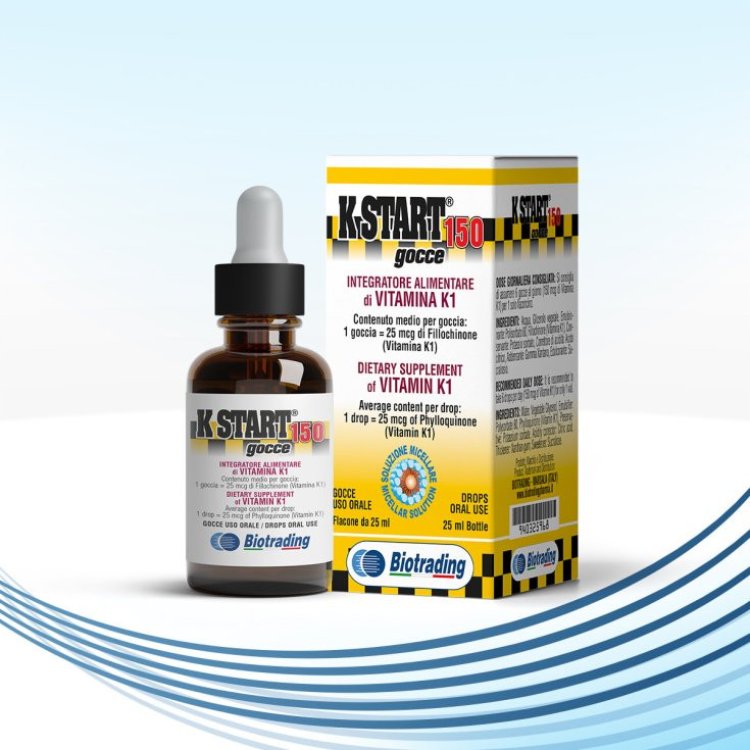 Biotrading K Start 150 Integratore Alimentare Vitamina K1 Gocce Orali 25ml