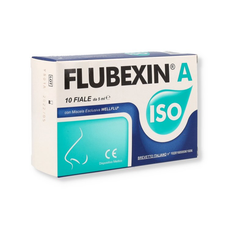 Flubexin A Iso Soluzione Isotonica Nasale per Pulizia Nasale 10 Fiale