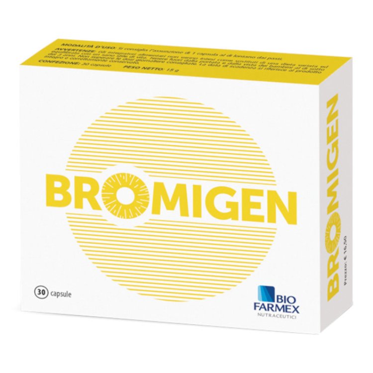 Biofarmex Bromigen Integratore Digestivo con Camomilla 30 Capsule