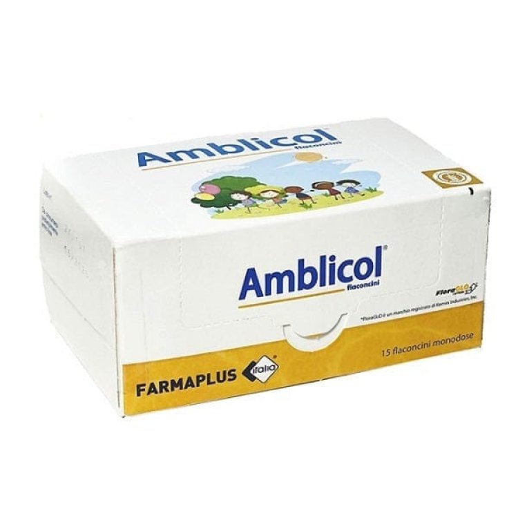 Farmaplus Amblicol Bambini Integratore Alimentare per il Sistema Nervoso, 15 Flaconcini