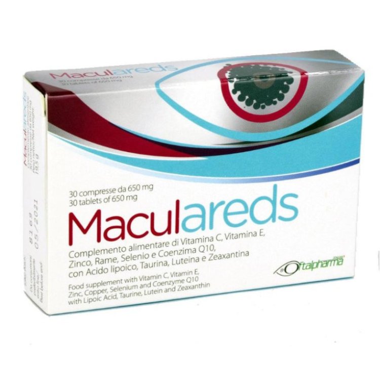 Oftalpharma Maculareds Integratore Antiossidante per la Vista - 30 Compresse