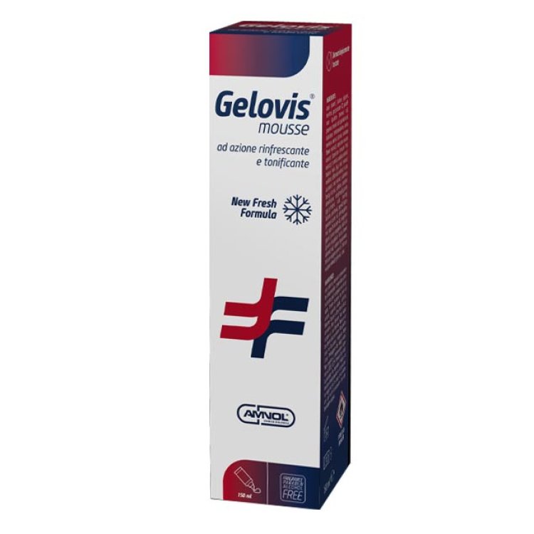 Amnol Gelovis Mousse Rinfrescante Gambe Pesanti Mentolo Estratti Vegetali 150ml