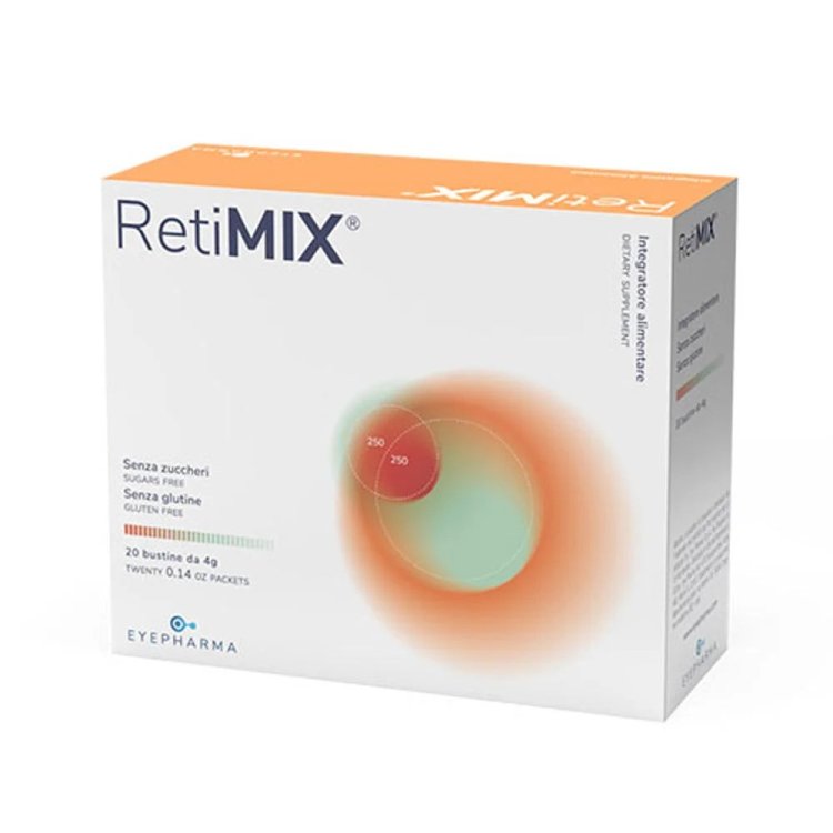 Eyepharma RetiMIX Integratore Alimentare per Vista 20 Bustine Eyepharma RetiMIX Integratore Alimentare per Vista 20 Bustine
