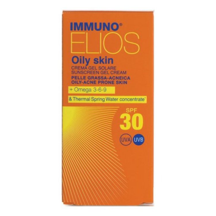 Morgan Immuno Elios Gel Solare SPF30 Pelle Grassa Tocco Secco 50ml