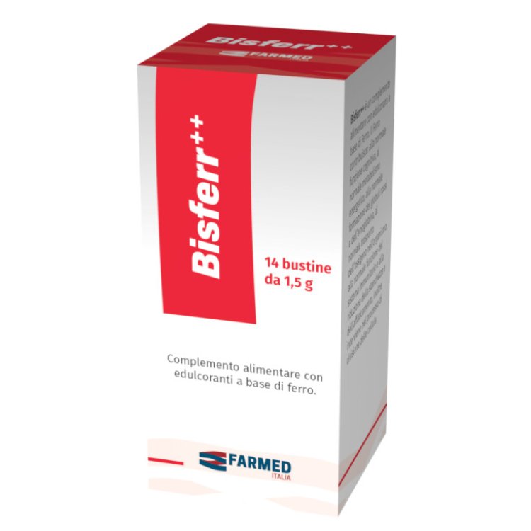 Farmed Italia Bisferr++ Integratore Ferro Microincapsulato 14 Bustine