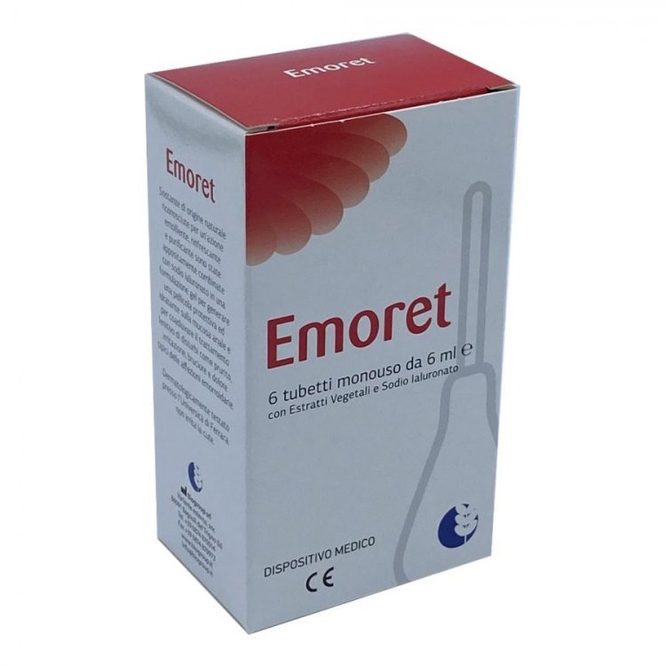 Biogroup Emoret Dispositivo Medico Antiemorroidario Naturale 6 Tubetti Monouso 6ml Biogroup Emoret Dispositivo Medico Antiemorroidario Naturale 6 Tubetti Monouso 6ml