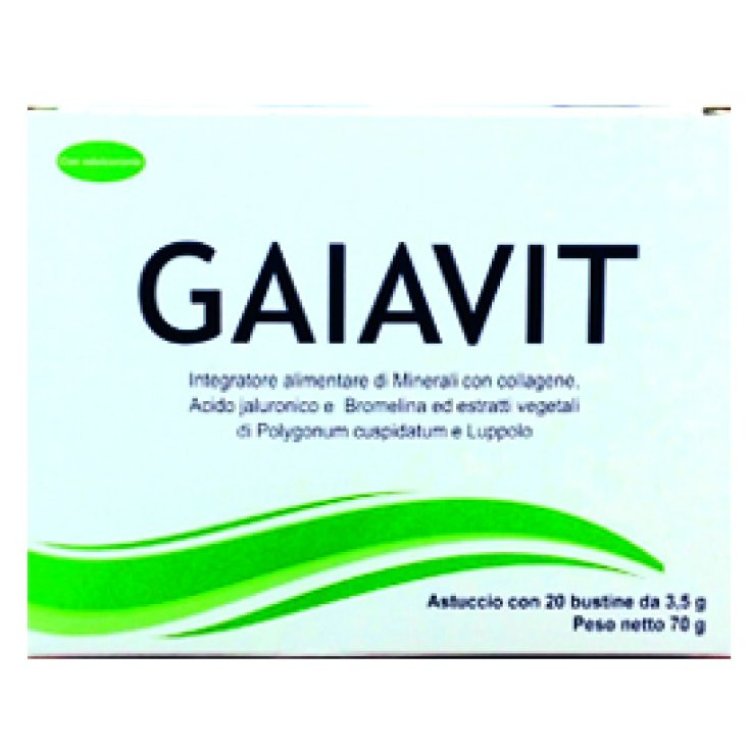 Infrabios Gaiavit Integratore Alimentare per Benessere con Collagene 20 Bustine