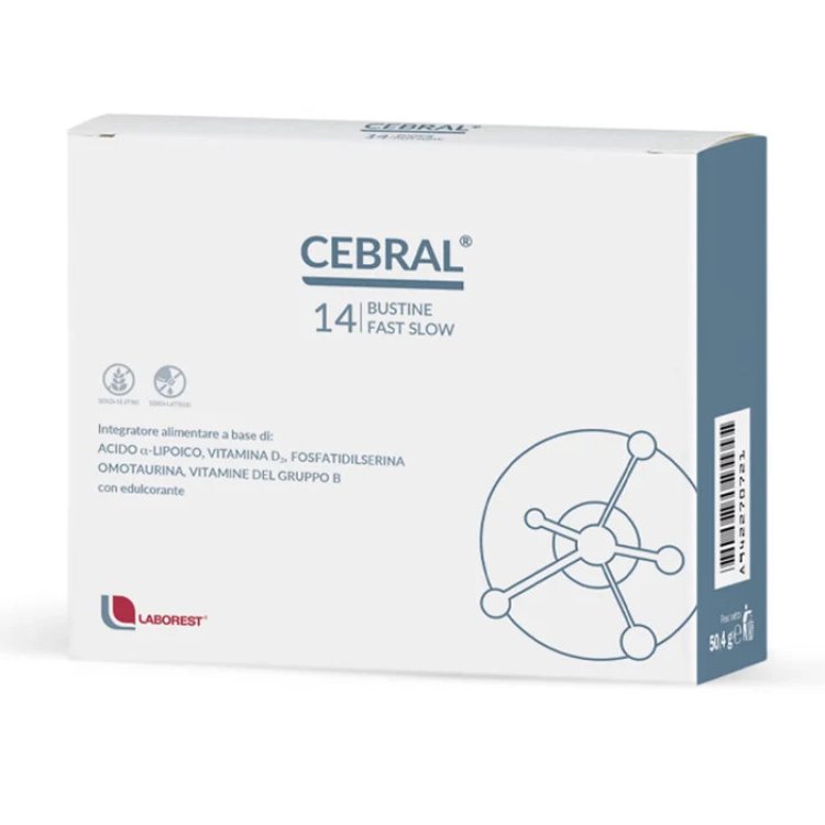 Laborest Italia Cebral Integratore Alimentare Benessere Mentale 14 Bustine