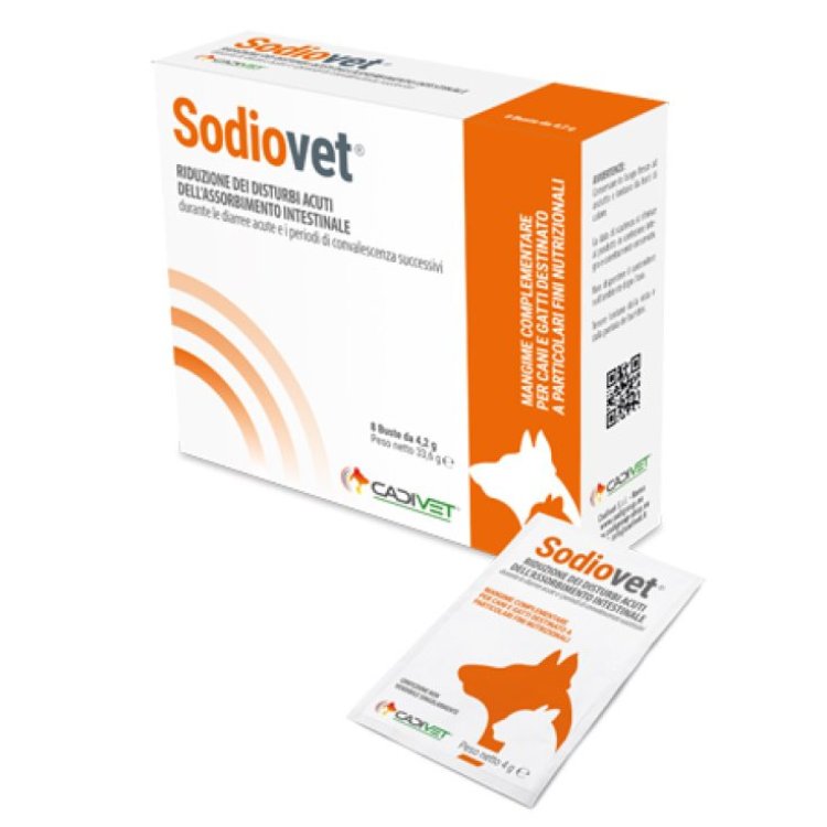 Cadivet Sodiovet Mangime Complementare Veterinario per Intestino in Bustine