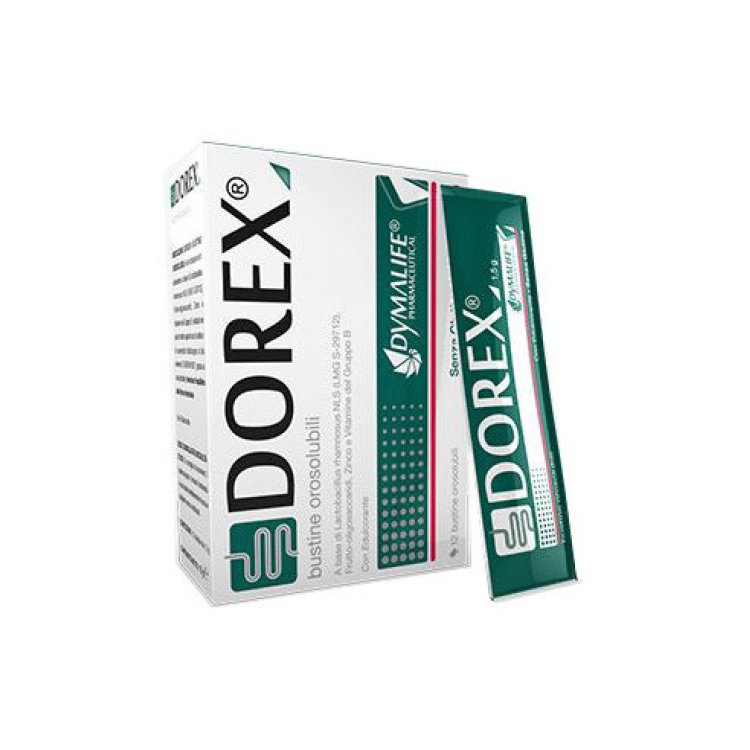 Shedir Dorex Stick Orosolubili Integratore per Flora Intestinale 12 Stick