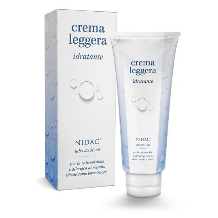 Laboratorio Terapeutico M.R. Nidac Crema Base Leggera Parafarmaco per Pelle Sensibile 50ml