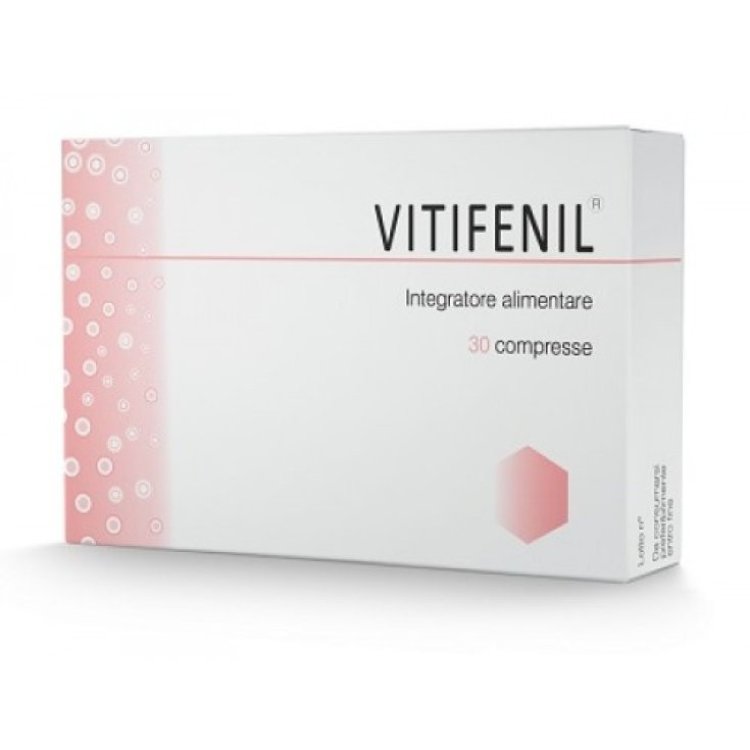 Lab.Terapeutico M.R. Vitifenil Integratore Vitaminico Senza Glutine Lattosio 30 Compresse