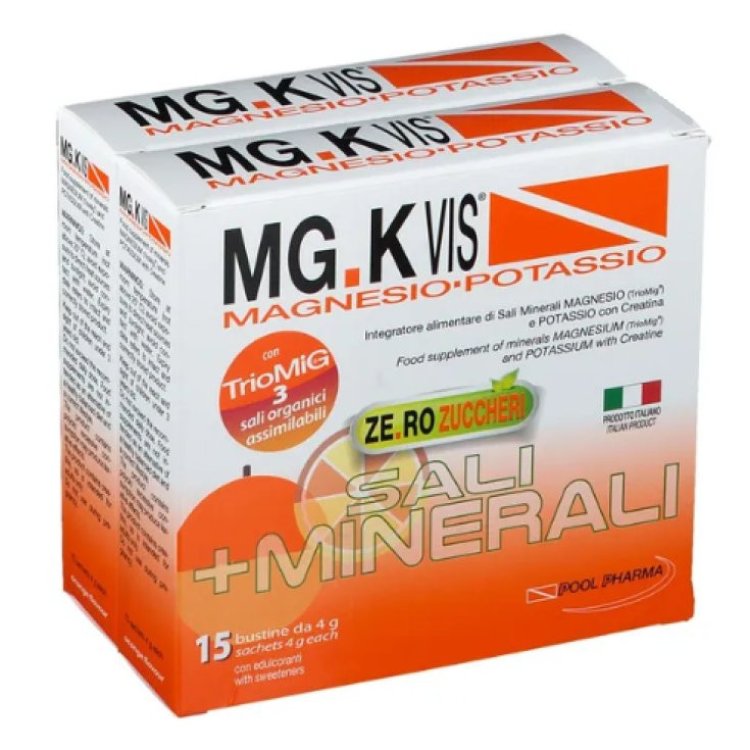 Mgk-Vis Mg.K Vis Magnesio Potassio Zero Zuccheri 30+15 Bustine