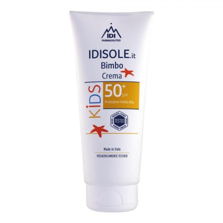 Idi Idisole Bimbo Crema Solare Spf50+ Protezione Bambini 200ml