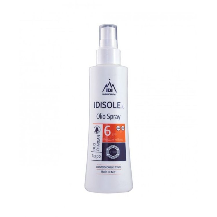 Idi Idisole Olio Spray Corpo Protettivo SPF6 Idratante 200ml