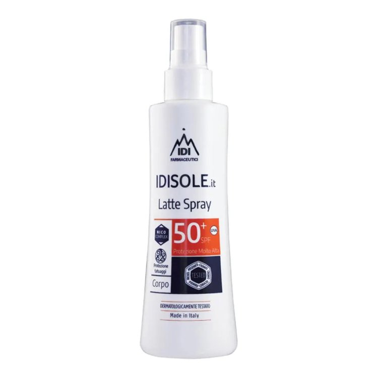 Idi Idisole-it Spf50+ Tatuaggi Corpo Latte Spray 200 Ml
