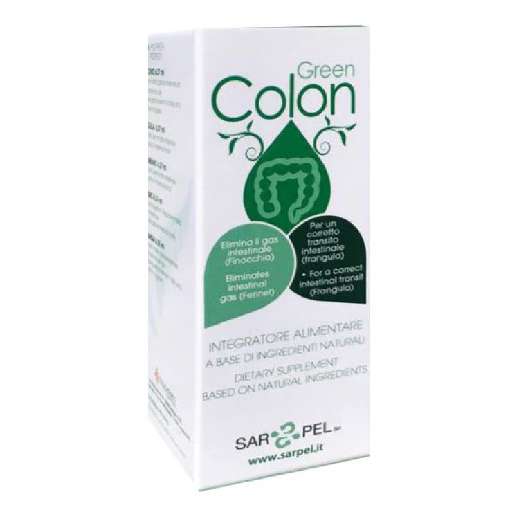 Sarpel Green Colon Soluzione Orale per Benessere Intestinale 50ml Sarpel Green Colon Soluzione Orale per Benessere Intestinale 50ml