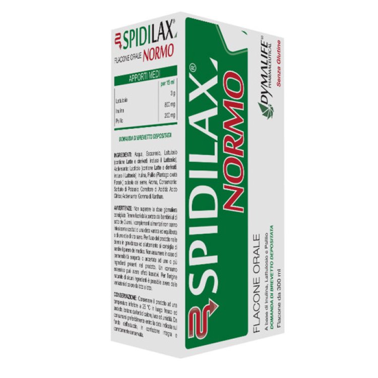 Shedir Spidilax Normo Integratore con Inulina e Psillio Regolarit&agrave; 300ml