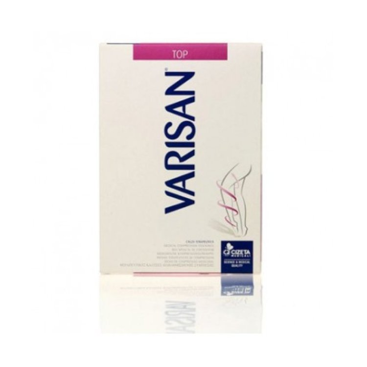 Cizeta Medicali Varisan Top K1 Calza Autoreggente Beige Punta Aperta Taglia 2 Cizeta Medicali Varisan Top K1 Calza Autoreggente Beige Punta Aperta Taglia 2