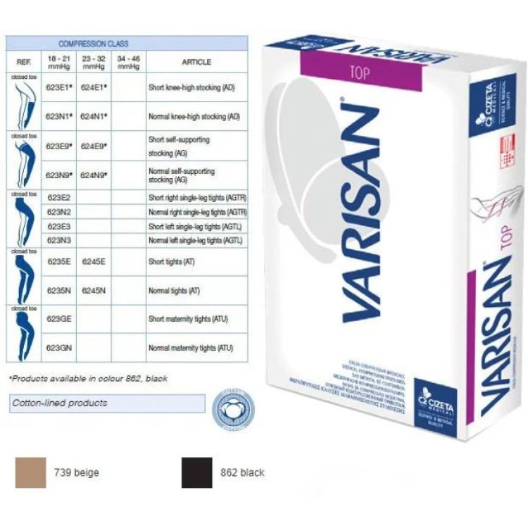 Varisan Top DLS K2 Monocollant Destro Punta Aperta Beige Taglia 4