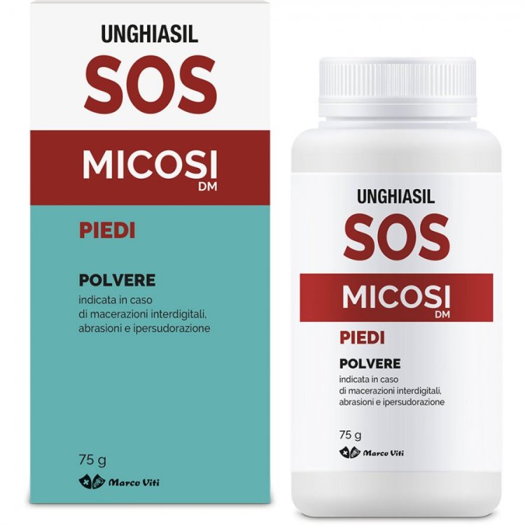 Unghiasil SOS Micosi Polvere Piedi Trattamento Antimicotico 75g