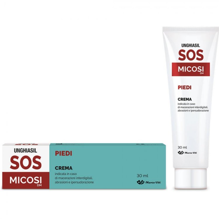 Unghiasil Sos Micosi Crema per Micosi Piedi 30ml
