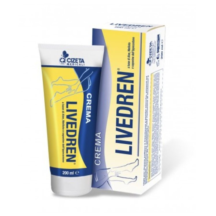 Cizeta Medicali Livedren Crema Gambe Stanche con Estratti Naturali 200ml