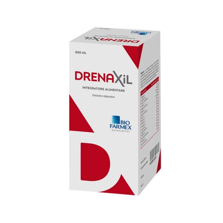 Biofarmex Drenaxil Integratore Alimentare Drenante per Ritenzione Idrica 500ml Biofarmex Drenaxil Integratore Alimentare Drenante per Ritenzione Idrica 500ml