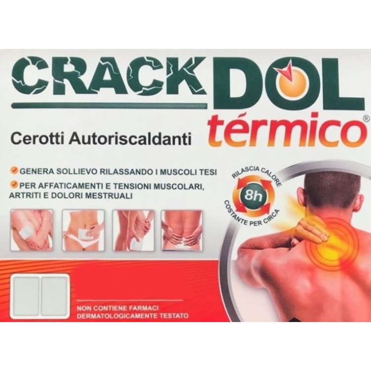 Shedir Dolgosin Termico Cerotti Autoriscaldanti per Dolori Muscolari 6 Pezzi