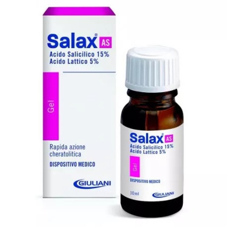 Giuliani Salax As Gel Cheratolitico per Verruche e Molluschi 10ml Giuliani Salax As Gel Cheratolitico per Verruche e Molluschi 10ml