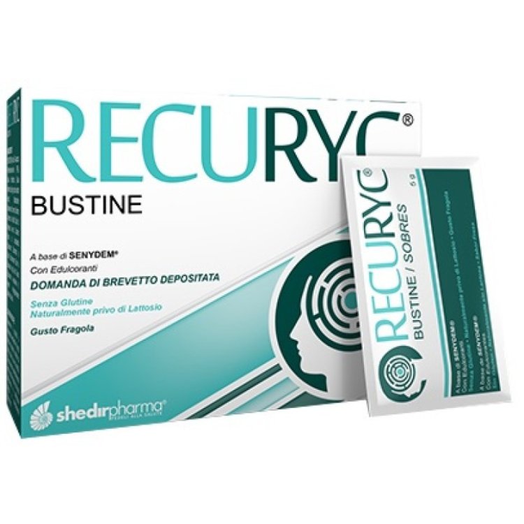 Shedir Recuryc Integratore Alimentare Antiossidante in Polvere - 14 Bustine