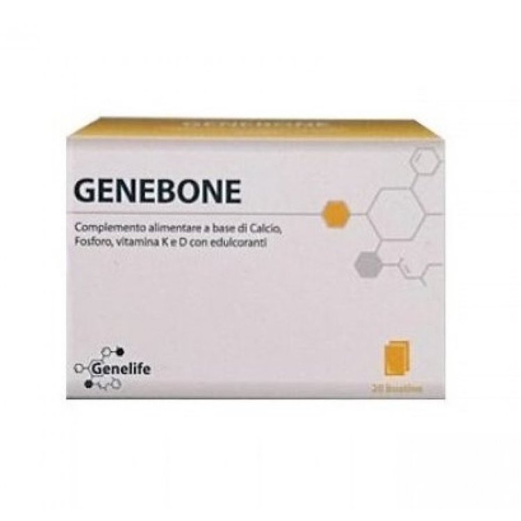 Genelife Genebone Integratore Multivitaminico e Multiminerali 20 Bustine