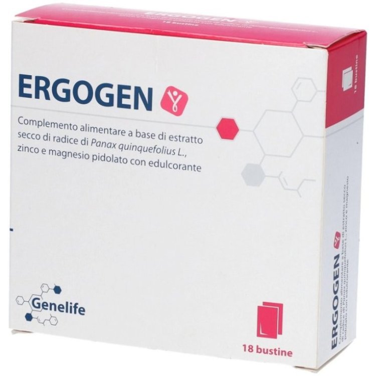 Genelife Ergogen Integratore Alimentare in Bustine 10 pezzi