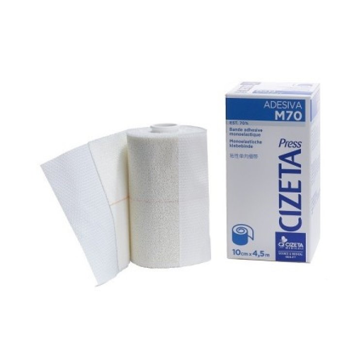 Cizeta Medicali Cz Press Ideal M70 Benda Monoelastica Fissaggio 4,5m x 10cm