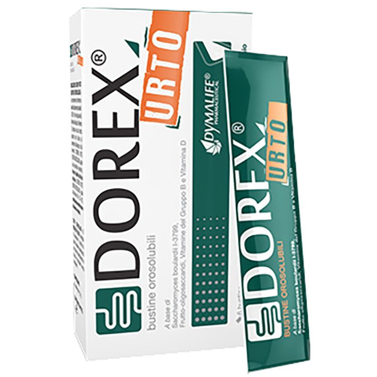 Shedir Dorex Urto Favorisce l'Equilibrio Intestinale 6 Bustine Orosolubili