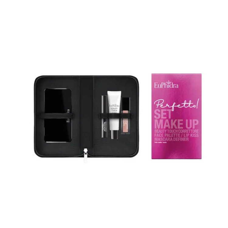 Euphidra Set Make Up Pelli Chiare/Medie con Correttore Mascara Lipgloss