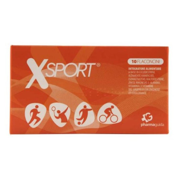 Pharmaguida XSport Integratore Sportivo Ricostituente 10 Flaconcini