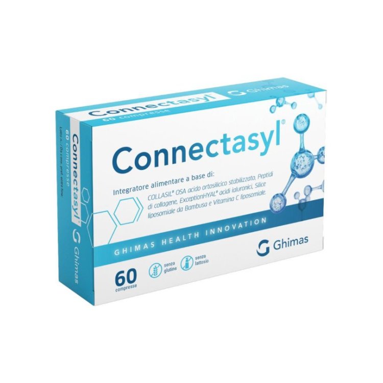 Ghimas Connectasyl Integratore Alimentare per Unghie e Capelli, 60 Compresse