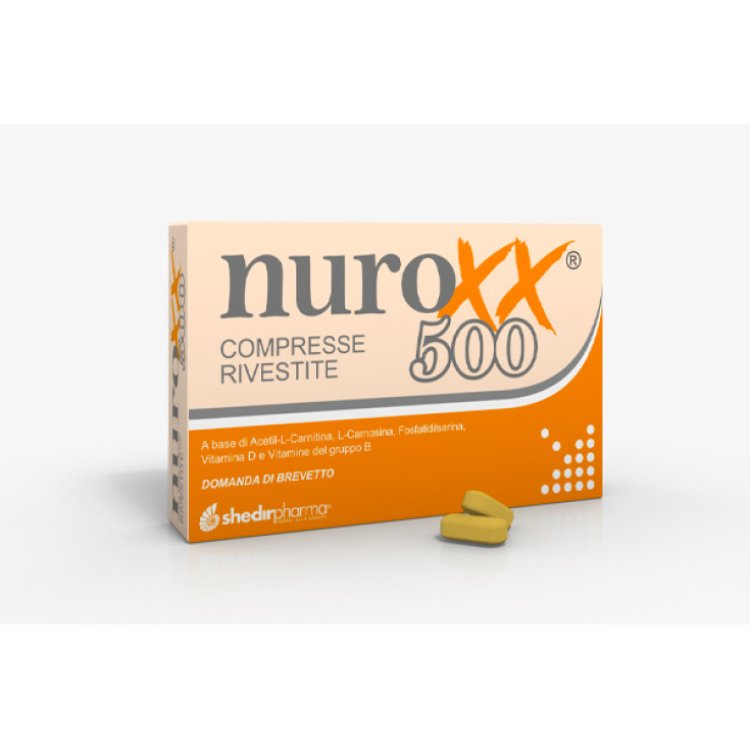 Shedir Nuroxx 500 Integratore Supporto Sistema Nervoso 30 Compresse