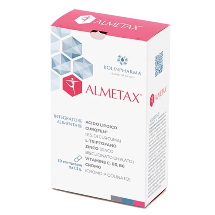 Kolinpharma Almetax Integratore Alimentare per la Menopausa 30 Compresse