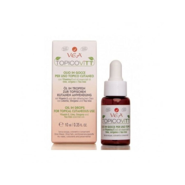 Vea Topicovit Olio Cutaneo Topico Vitamina E e Oli Essenziali 10ml