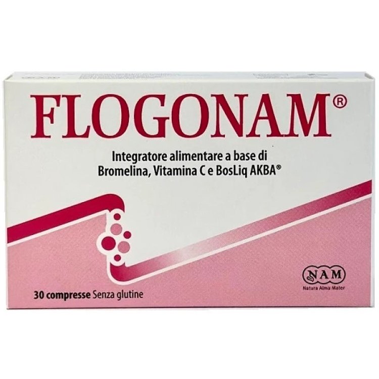 N.A.M. Flogonam Integratore per Funzionalit&agrave; Articolare 30 Compresse