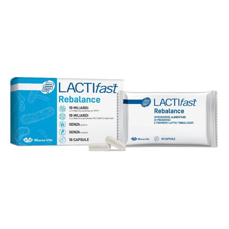 Marco Viti Lactifast Integratore Fermenti Lattici Equilibrio Flora 10 Capsule Marco Viti Lactifast Integratore Fermenti Lattici Equilibrio Flora 10 Capsule