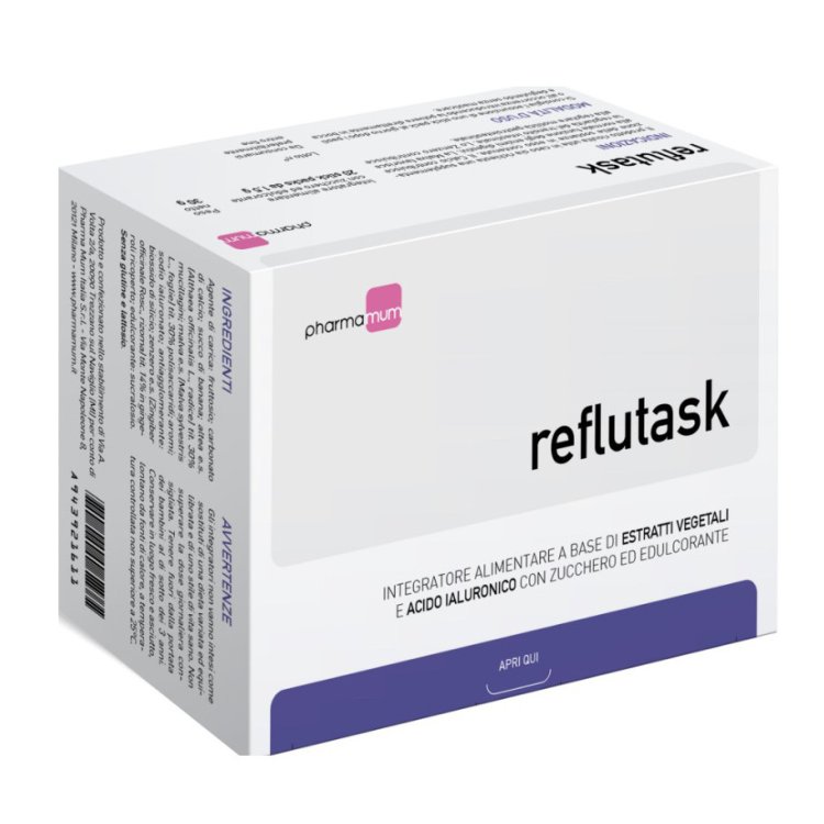 Pharma Mum Reflutask Integratore Alimentare per Reflusso in Stick