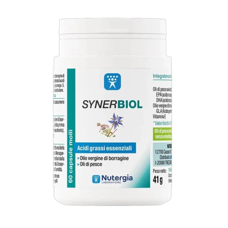 Nutergia Synerbiol Integratore Omega-3 Omega-6 Articolazioni 60 Capsule