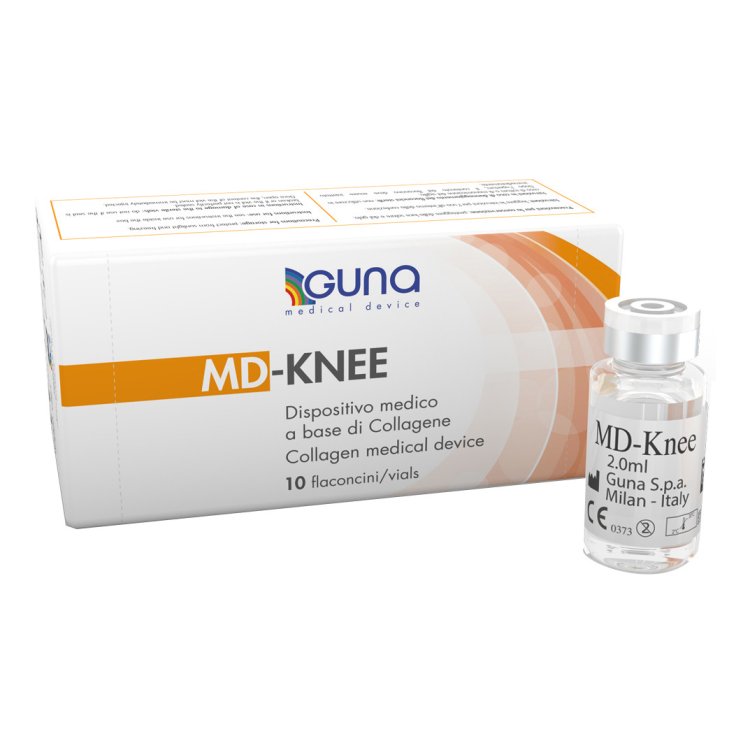 Guna MD-Knee Fiale Iniettabili per Mobilit&agrave; Ginocchio 5x2ml