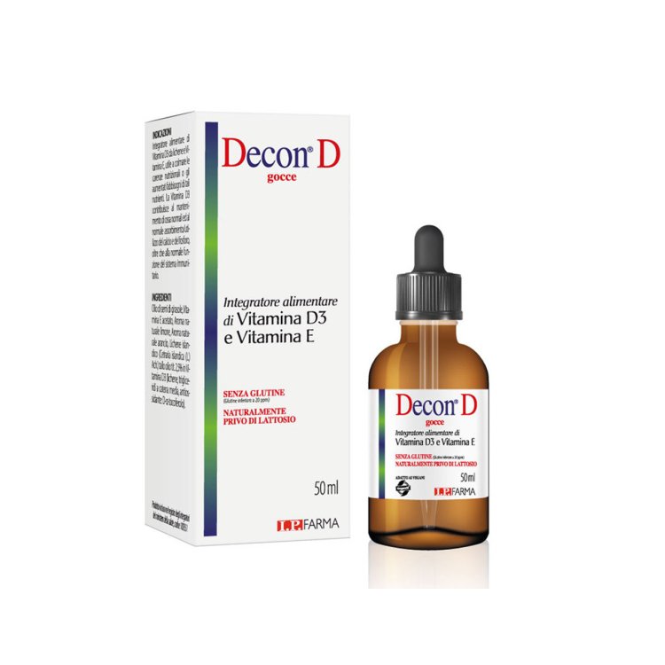 Decon D Gocce Integratore Vitamina D3 e E 50ml Decon D Gocce Integratore Vitamina D3 e E 50ml